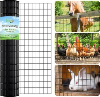 Garden Wire Mesh 1.21m x 15.2m for Fence Post 5cm x 7.5cm Holes | Hot Dipped