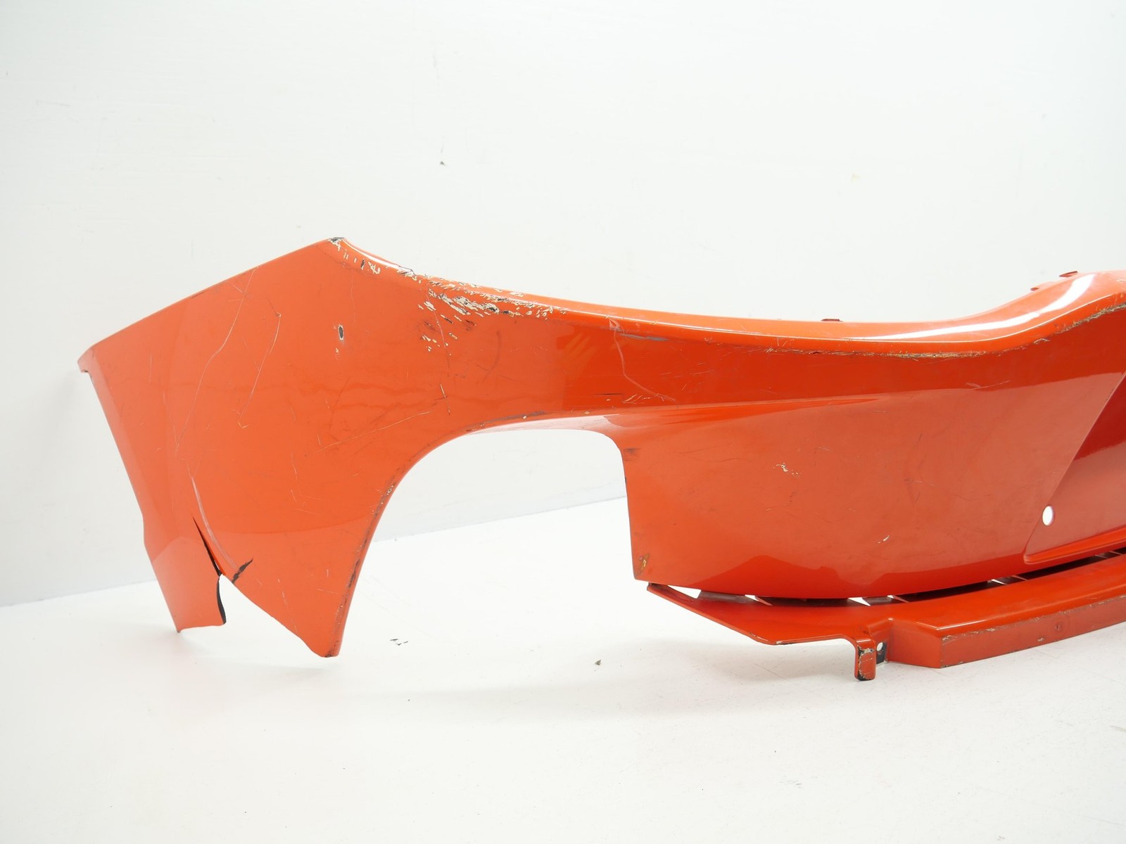 Used Rear Bumper Cover Panel Assembly Helios Orange 2020-2023 Mclaren GT OEM