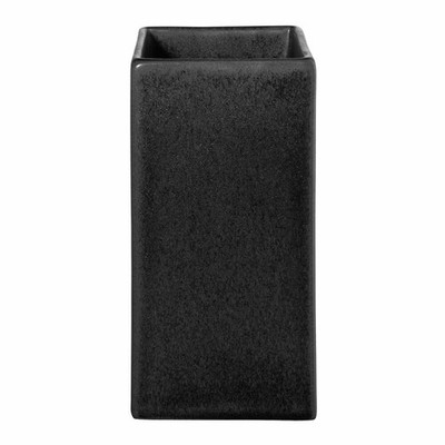 ASA Selection Vase Black Iron, Dekovase, Steingut, Schwarz matt, 21 cm, 4606174