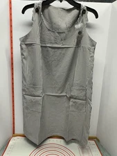 Zeagoo Women’s Sleeveless Striped Dress Tunic Apron Pinafore Style Casual Summer