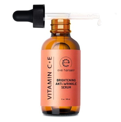 Vitamin C Facial Serum with Hyaluronic Acid & Aloe Vera - 2 oz for Refined Skin