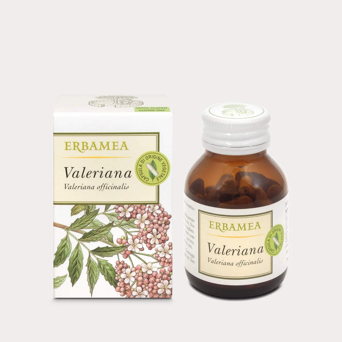 Valeriana 50 Capsule Vegetali Erbamea - Immagine 2