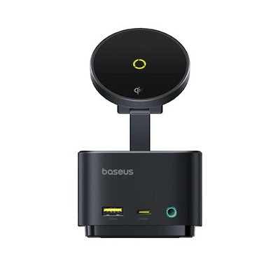 Baseus MagPro Series II Hub USB-C 10 Gbit/s Schwarz