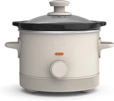 1.5 Qt Slow Cooker Ceramic Nonstick Manual Control Dishwasher Safe Stoneware