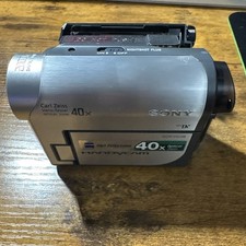 Sony Handycam DCR-HC38 Camcorder with Carl Zeiss 40X Optical Zoom For Repair 