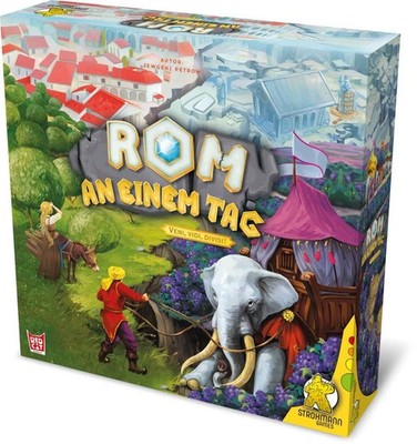 Rom an einem Tag - Kennerspiel für 2-5 Spieler ab 8 Jahren DE Neu + OVP
