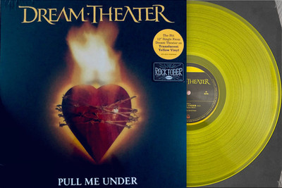 Dream Theater - Pull me Under LIM Translucent Yellow Vinyl EP 5500 Copies WW NEU