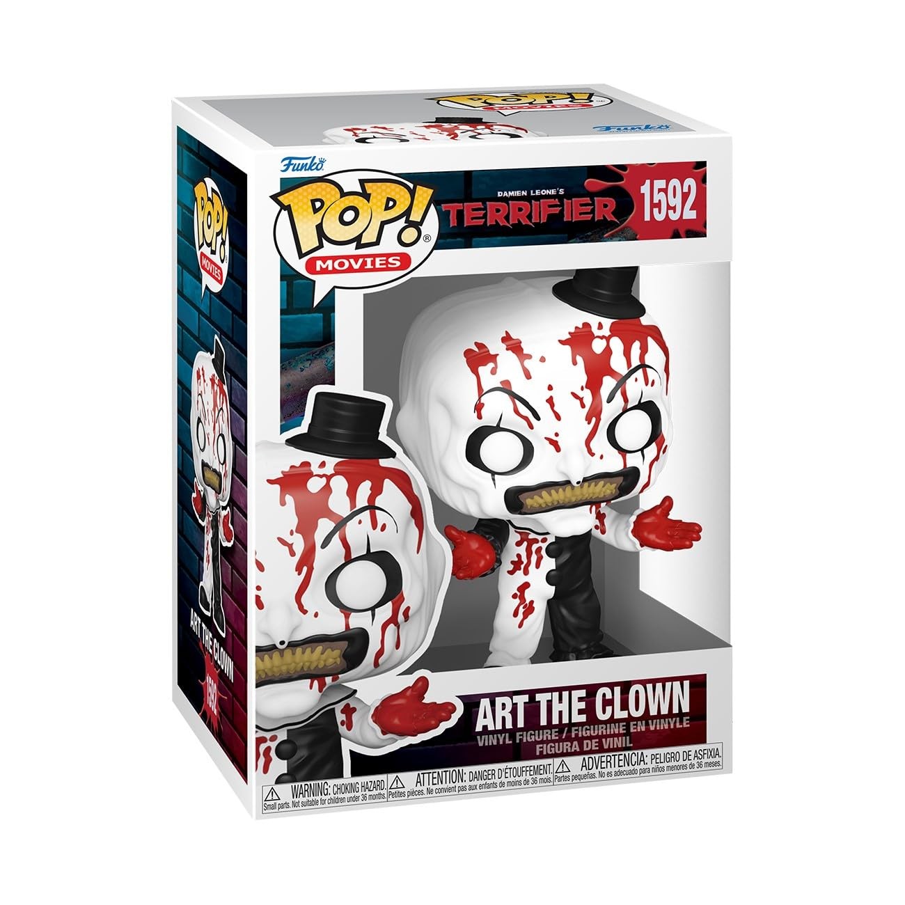 Funko POP! Movies: Terrifier 2 - Art the Clown - Bloody - Collectable Vinyl