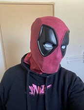 High Quality Superhero Deadpool Cosplay Mask With 3D Face Shell