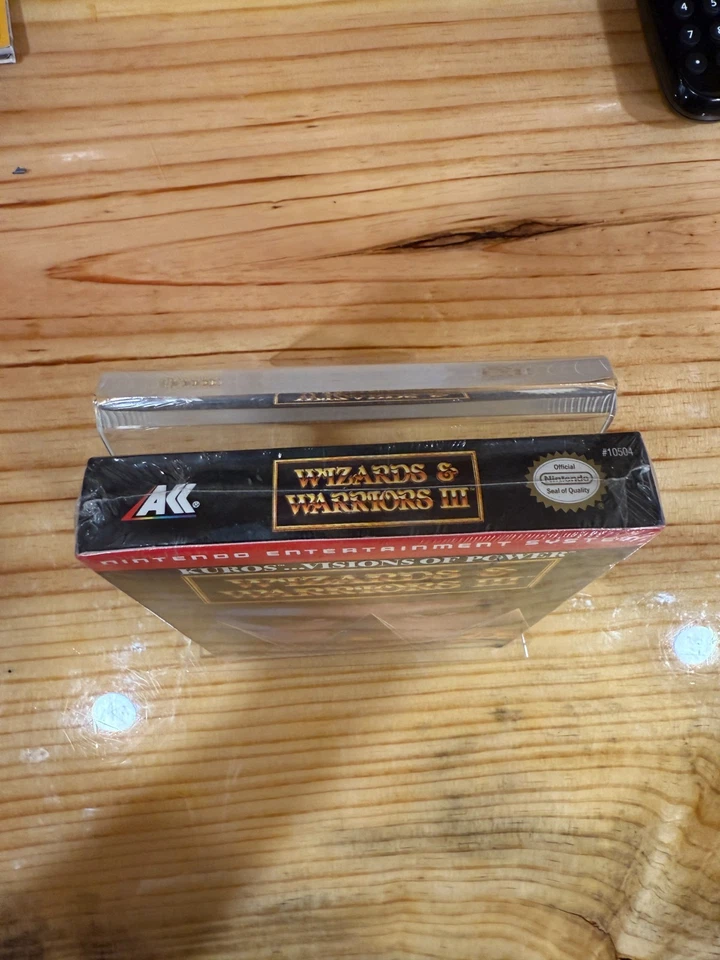 SEALED - NES Wizards and Warriors 3 NES - Image 2 of 4