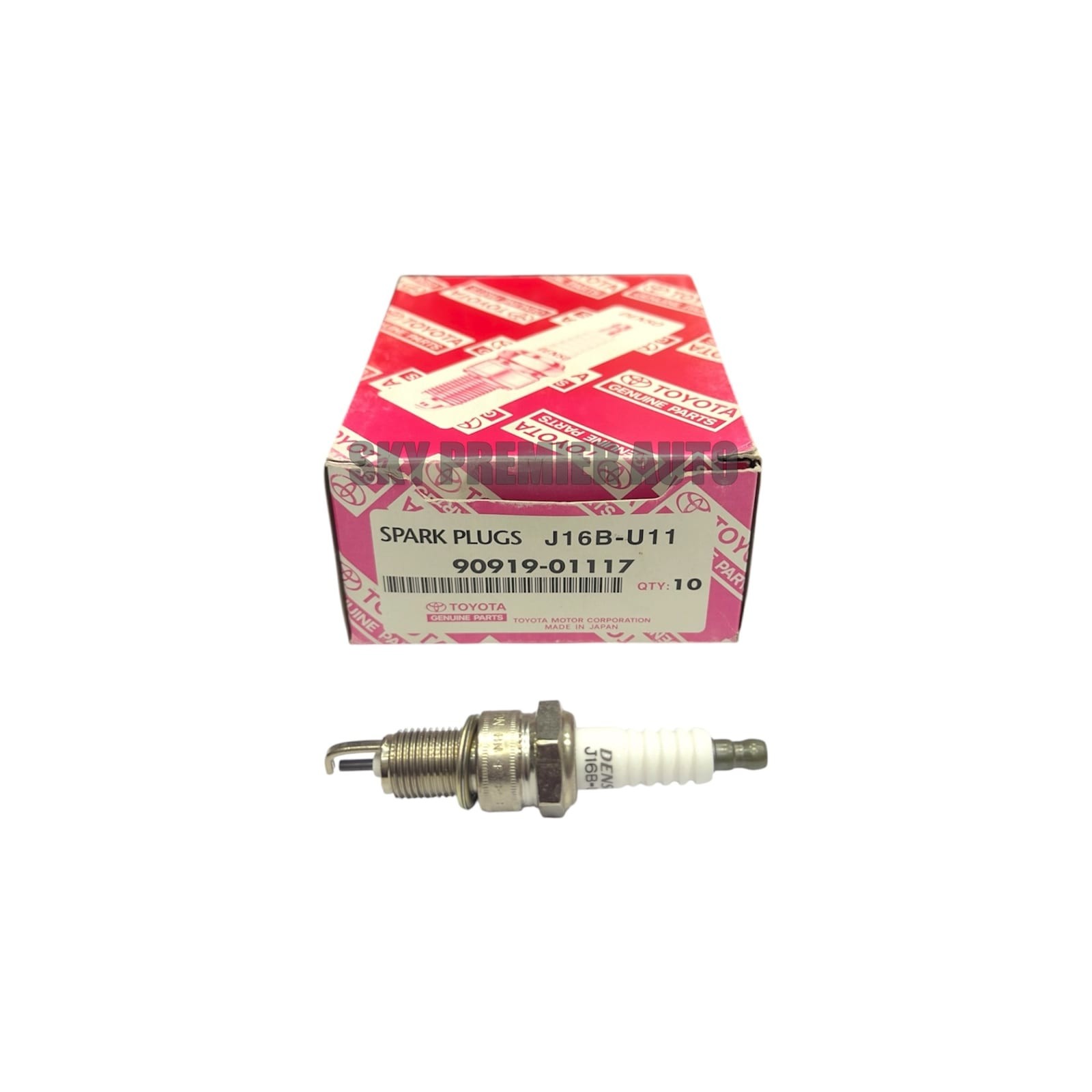 Genuine Toyota Spark Plug Set of 4 90919-01117 LITEACE VAN WAGON 