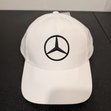 Mercedes Benz Hat AMG Petronas Formula One F1 2022 Team Baseball Cap White New