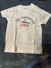 J Crew Child USA Swim Tshirt 3T