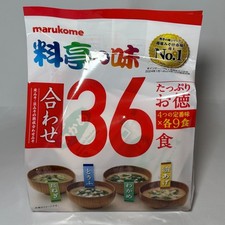 🍲 Sopa de miso Marukome “Tappuri O-Tokutei Ryōtei no Aji” – Paquete a granel de 36 porciones