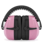 Pink Protection Ear Muffs Construction Shooting Noise Reduction Safety Hunting
