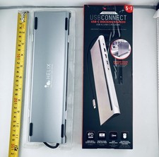 HELIX 5-in-1 USB-C Docking Station, USB-C PD/USB-A/USB-C