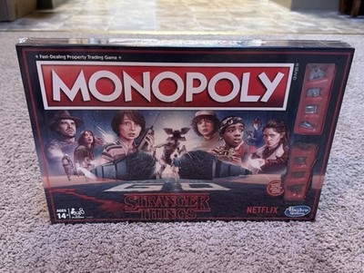 Brand New Sealed Monopoly Stranger Things Edition Board Game