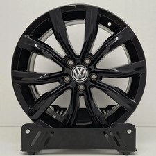 1x Alufelge 18 Zoll 7.0" 5x112 Schwarz 2GA601025AB VW T-Roc Rim Wheel