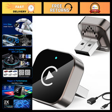 2026 Wireless CarPlay Adapter - 2 in 1 for iPhone  Android, Easy Setup, Fast Co