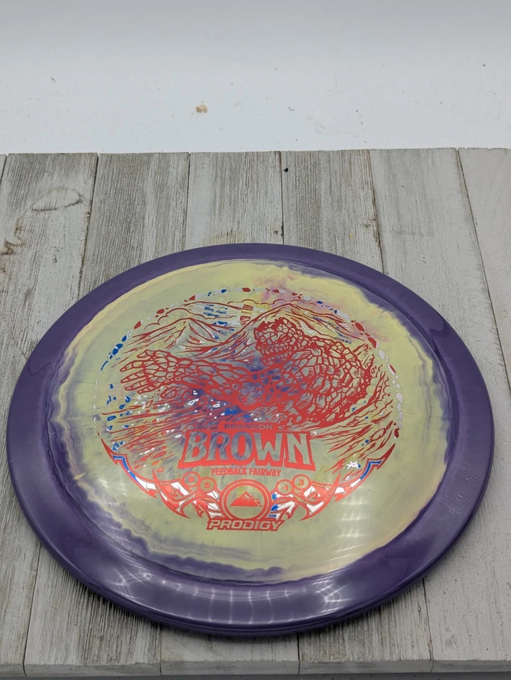NUEVO Disco de golf Prodigy Brandon Brown Signature 400 Spectrum Feedback Driver 175 g Foto 2 de 4