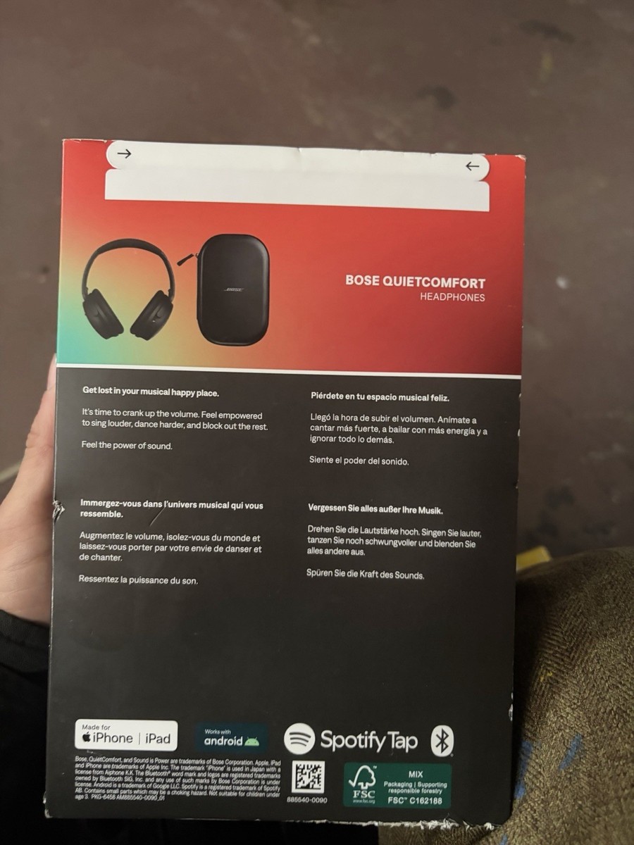 BOSE QuietComfort Ultra ブラック used Bose QuietComfort Ultra Noise Cancelling Earbuds, Certified