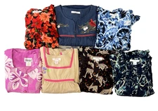 Wholesale Lot 7 Womens House Dresses Go Softly Patio Anthony Richards M S Mixed