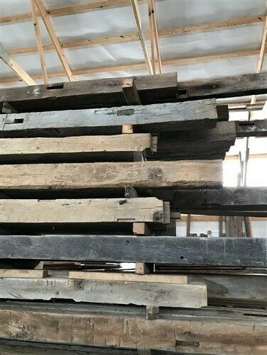 Hand Hewn Barn Wood Beam Mantel Floating Shelf 50-85LF Get Quote Before Buying x
