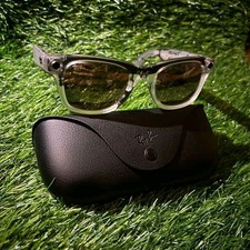 In Store Exclusive Ray-Ban Wayfarer Gen 2 RW4012 Smart Glasses Wi-Fi Clear Frame