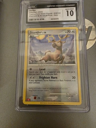 Pokémon TCG Stantler Charizard & Ho-oh Ex Deck 16/34 GEM MINT