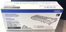 OEM, New, Genuine, Brother, TN-660, TN660, Sealed, High Yield Black Toner
