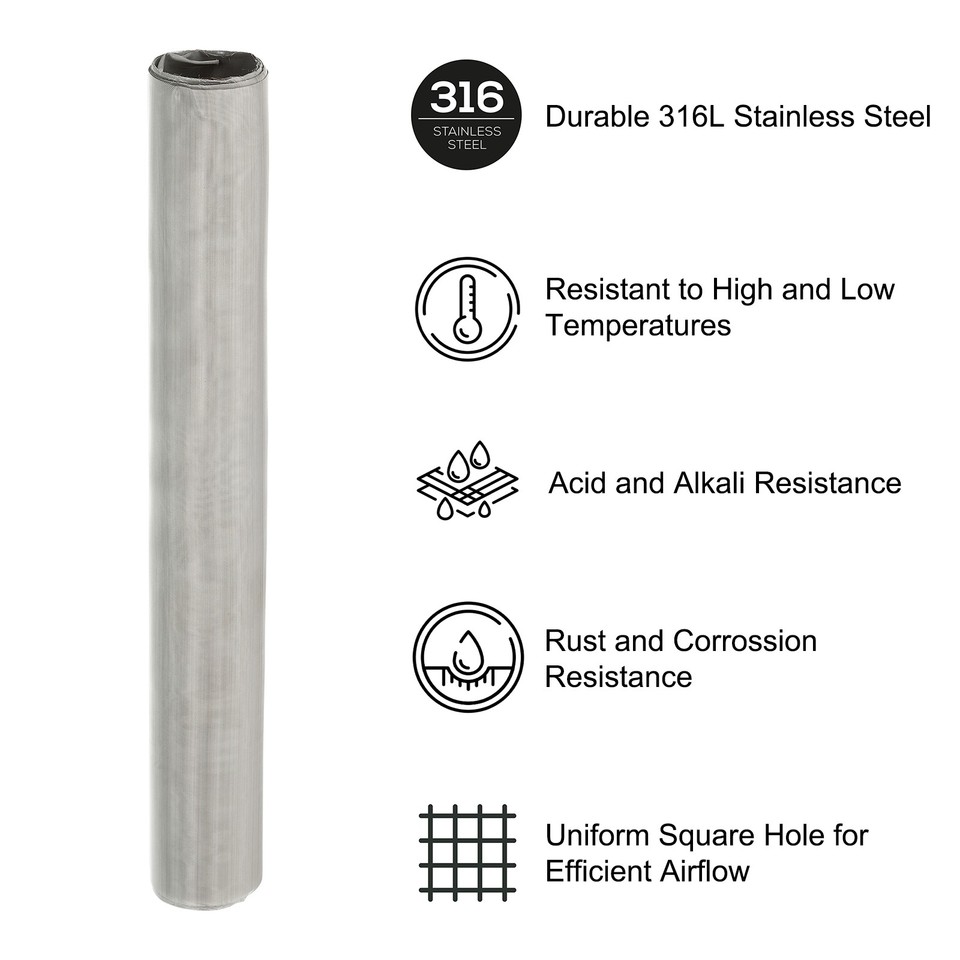 Edelstahlsieb 19x9,8cm - Feines Drahtgeflecht Für Hot Pot & Nudeln
