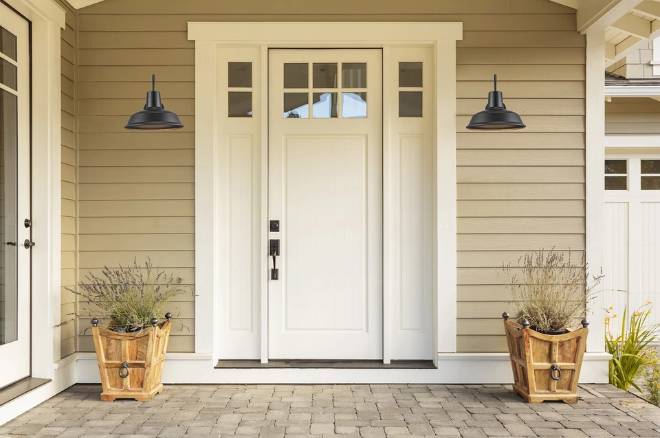 Trans Globe Lighting 50330 Tacoma 13" Tall Outdoor Wall Sconce - Black - Image 2 of 4