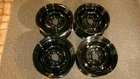 1965-1990 Chevy Impala Nova Chevelle Monte Carlo 15x7" Steel Wheels 5x4 3/4"lugs