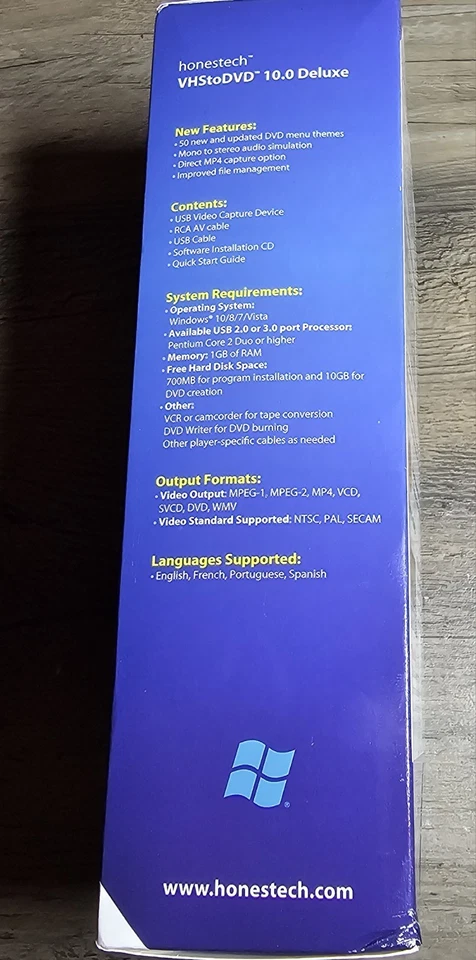 Honestech VHS to DVD 10.0 Deluxe NIB - Image 4 of 4