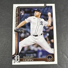2025 Topps Update #US162 Bailey Horn RC - Detroit Tigers