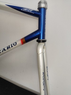 RARE MACARIO SPANISH TEAM TRACK FRAME 49X52 STEEL 650C DEDACCIAI