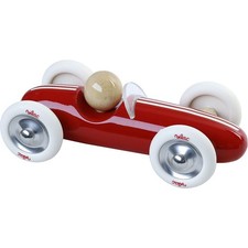 Voiture Grand prix vintage en bois massif laqué Made in Jura - Vilac 2341R