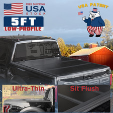 Frp Low Profile Tonneau Cover For 15-26 Gmc Chevy Canyon Colorado 5.2ft Frp Low Profile Tonneau Cover For 15-26 Gmc Chevy Canyon Colorado 5.2ft