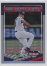 2018 Panini USA Baseball Stars & Stripes 77/99 Konnor Pilkington #14 07rd