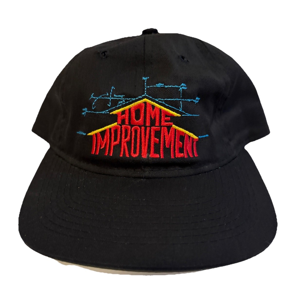Vintage 90's HOME IMPROVEMENT TV Show Black SnapBack Hat