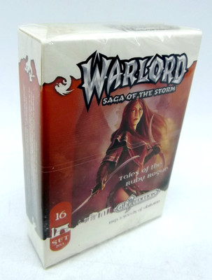 WARLORD SAGA OF THE STORM CCG Tales of the Ruby Rogue S 16 OVP SEALED Kellerfund