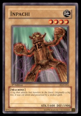 Yu Gi Oh! Inpachi PGD 055 Pharaonic Guardian 1st Edition Regular