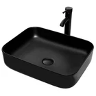 Bathroom Vessel Sink Counter top Basin Bowl Faucet Pop up Drain Combo