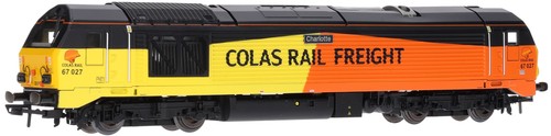 R3659 Hornby Spurweite OO Class 67 67027 "Charlotte" (gebraucht) | Zustand: New