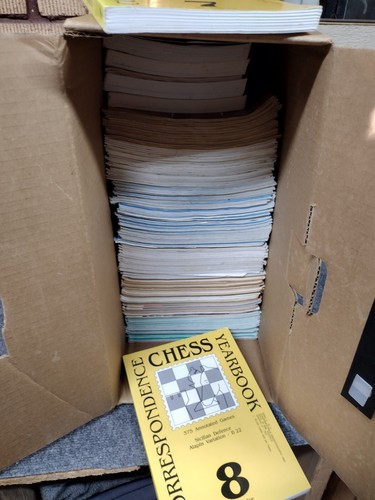 Vintage Chess Magazine and Book Lot 18" PLUS Correspondence Inside Life OS - Imagen 2 de 19
