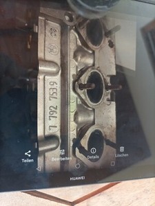 BMW 330d Zylinderkopf mit Glühkerzen