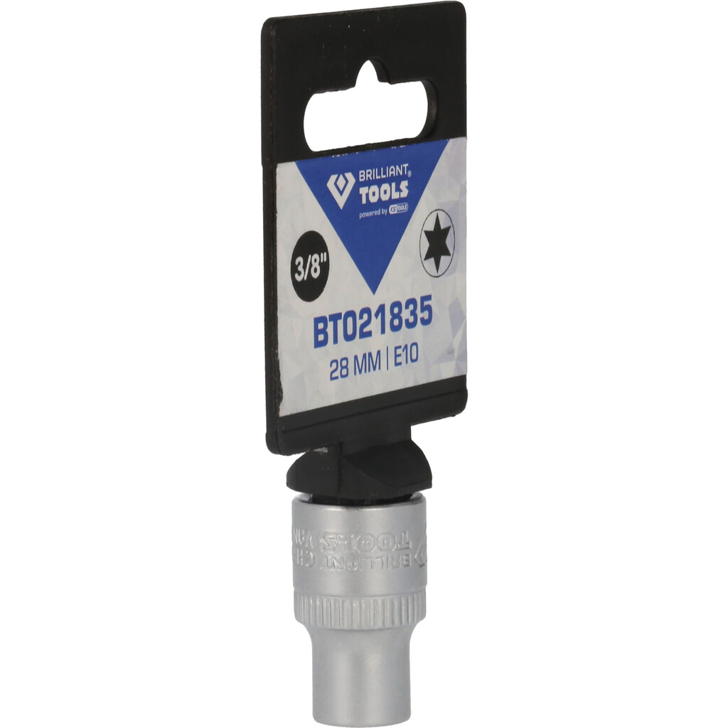 Bussola A Inserti BRILLIANT TOOLS BT021875 | Esagono Incassato 3/8" 8mm | Qualit&agrave; Tedesca