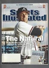 Sports Illustrated August 29, 2005 Jeff Francoeur Braves Agassi US Open VG