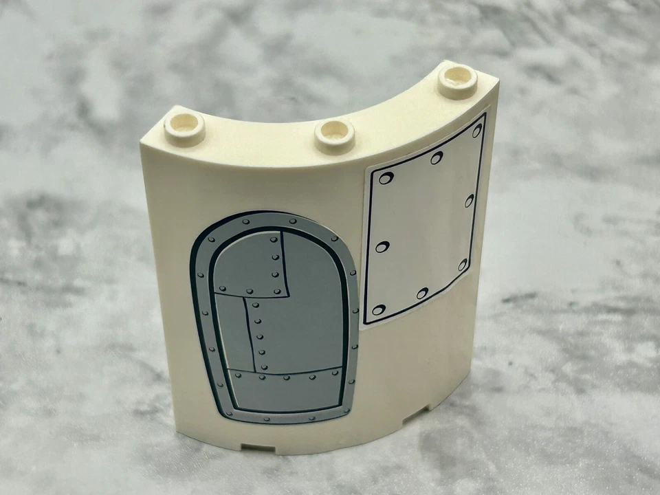 Lego Parte Blanco Cilindro Cuarto 4 x 4 x 6 (Pegatinas) Rocket Ride 3831 Bob Esponja Foto 3 de 3