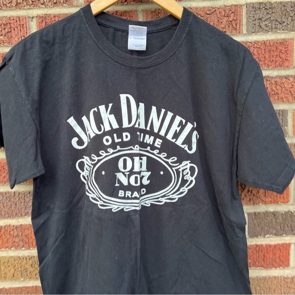 80s Jack Daniel's Old No. 7 Tシャツ グレー 80s Jack Daniel's Old